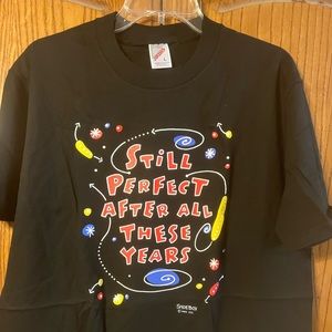 Still Perfect tee shirt (Black) made by Jerzees size Large !